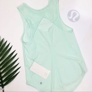 Lululemon Sculpt Tank Sea Mist Size 2